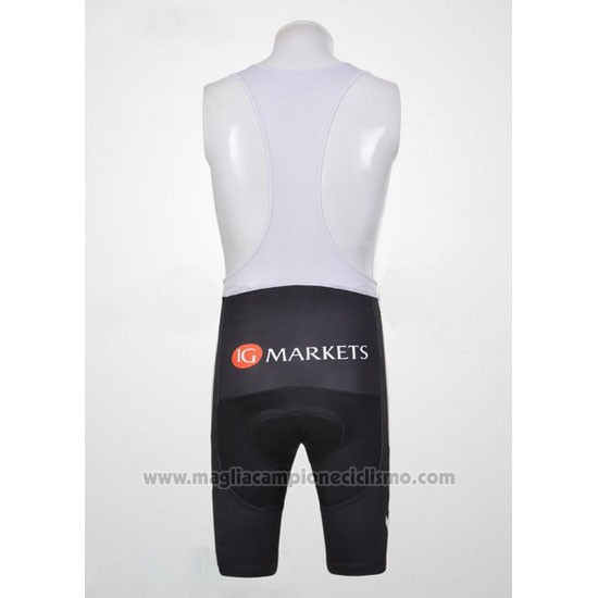 2012 Abbigliamento Ciclismo Sky Campione Regno Unito Nero e Bianco Manica Corta e Salopette